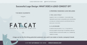a logo consists of the logo itself, and a logomark