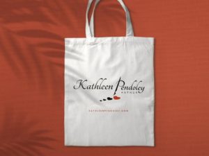 logo design for Author Kathleen Pendoley