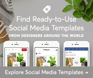 Creative Market Ready to Use Social Media Templates