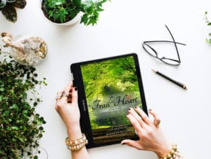 Author Kathleen Pendoley - Trail of the Heart ebook cover design by Fat Cat Design