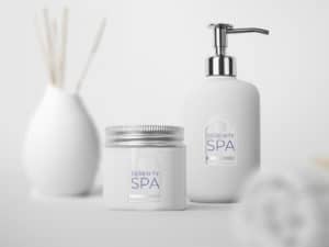 Fat Cat Design logo design for Serenity Spa