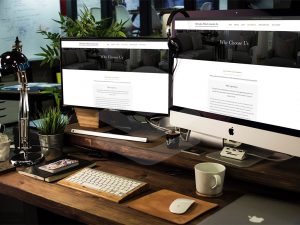 multiple screen displays for Massachusetts residential real estate appraisal firm website