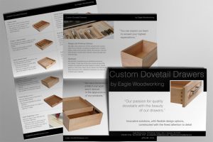 Product Catalog and company brochure for Eagle Woodworking
