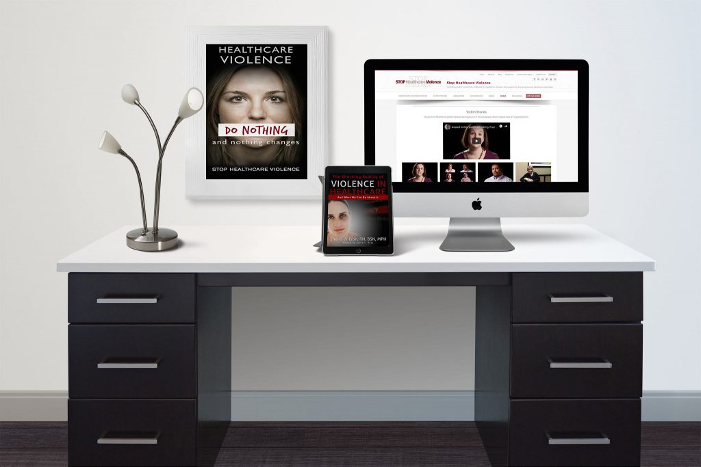 Stop Healthcare Violence Website Design, Graphics, and Writing/Editing Services