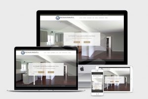 Home page of Ubaldo Construction and Remodeling - website redesign by Fat Cat Design