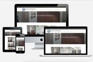 Project portfolio page for Ubaldo Construction and Remodeling - website redesign by Fat Cat Design